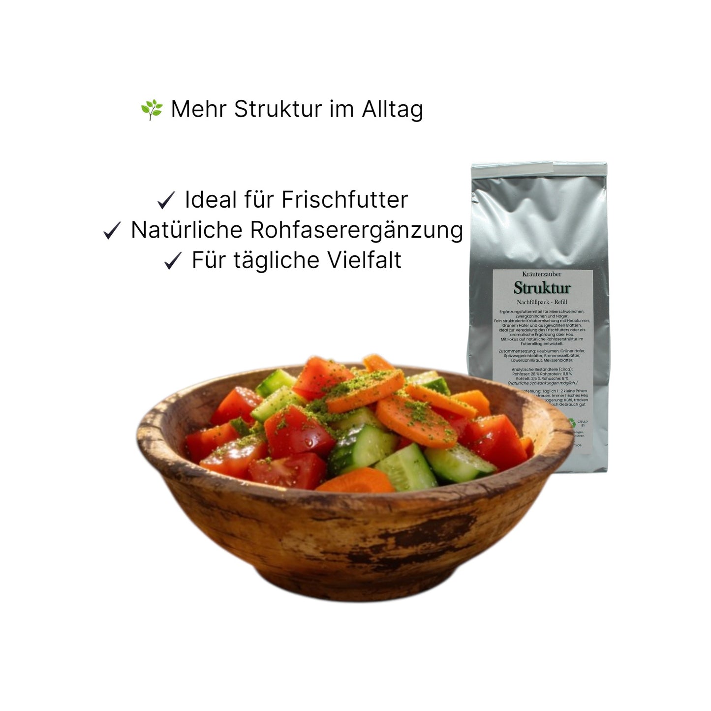 🌿 Kräuterzauber Struktur Nachfüllpack