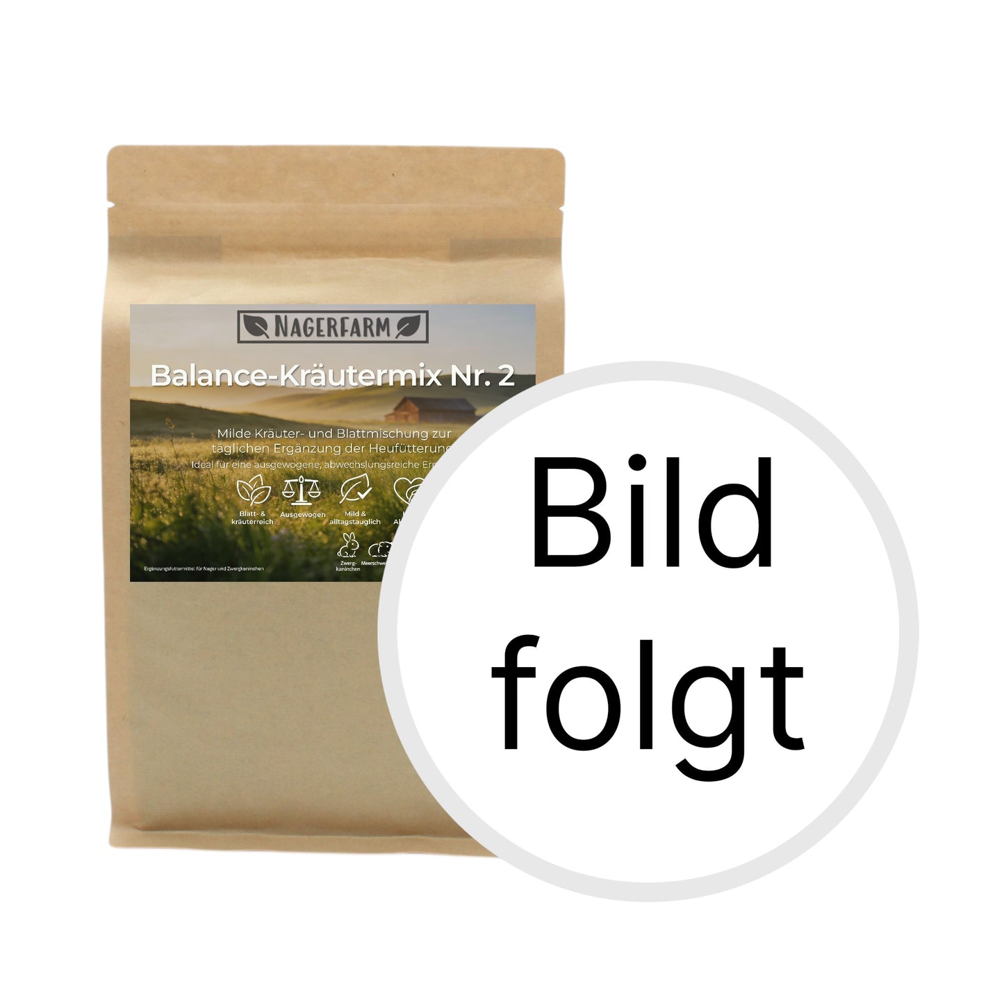 Balance-Kräutermix Nr. 2 – Milde Kräutermischung für Nager & Kaninchen