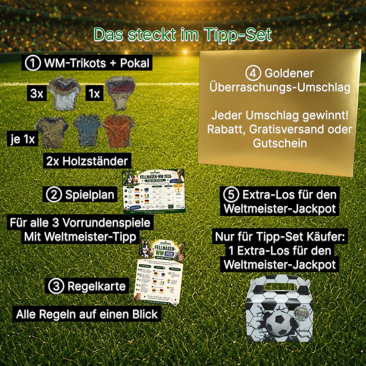 🏆 Furry Friends World Cup 2026 - Official Betting Set