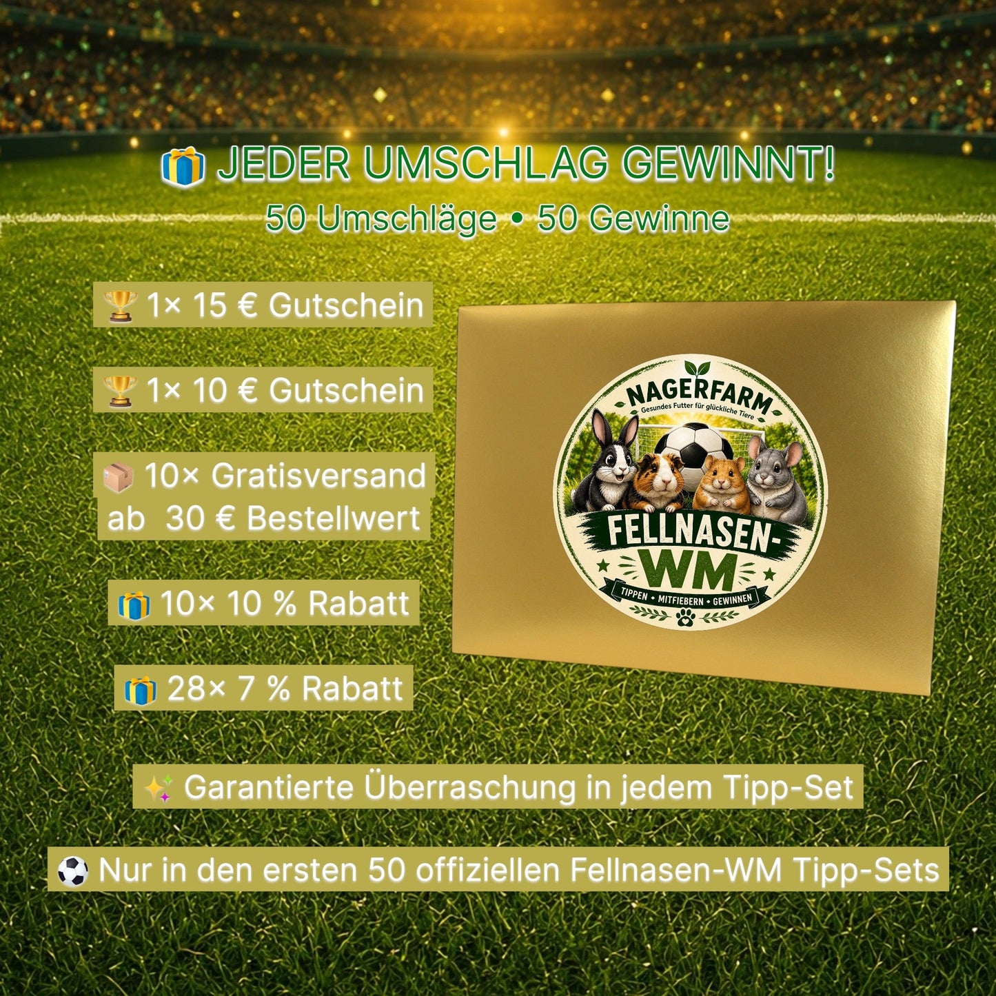 🏆 Furry Friends World Cup 2026 - Official Betting Set