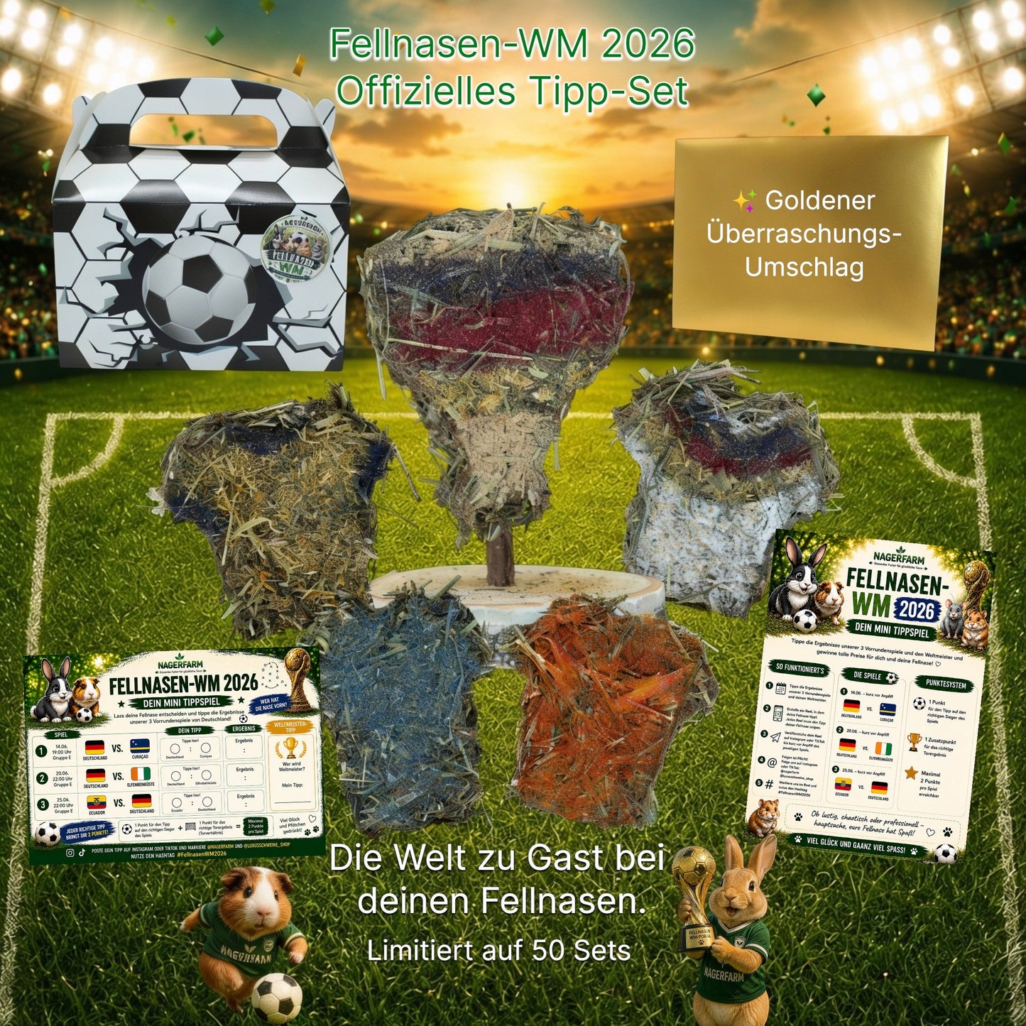 🏆 Furry Friends World Cup 2026 - Official Betting Set