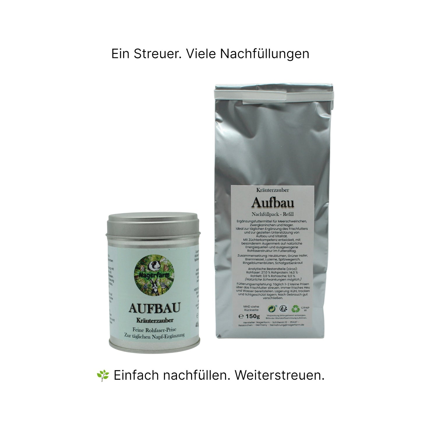 ⚡ Kräuterzauber Aufbau Nachfüllpack