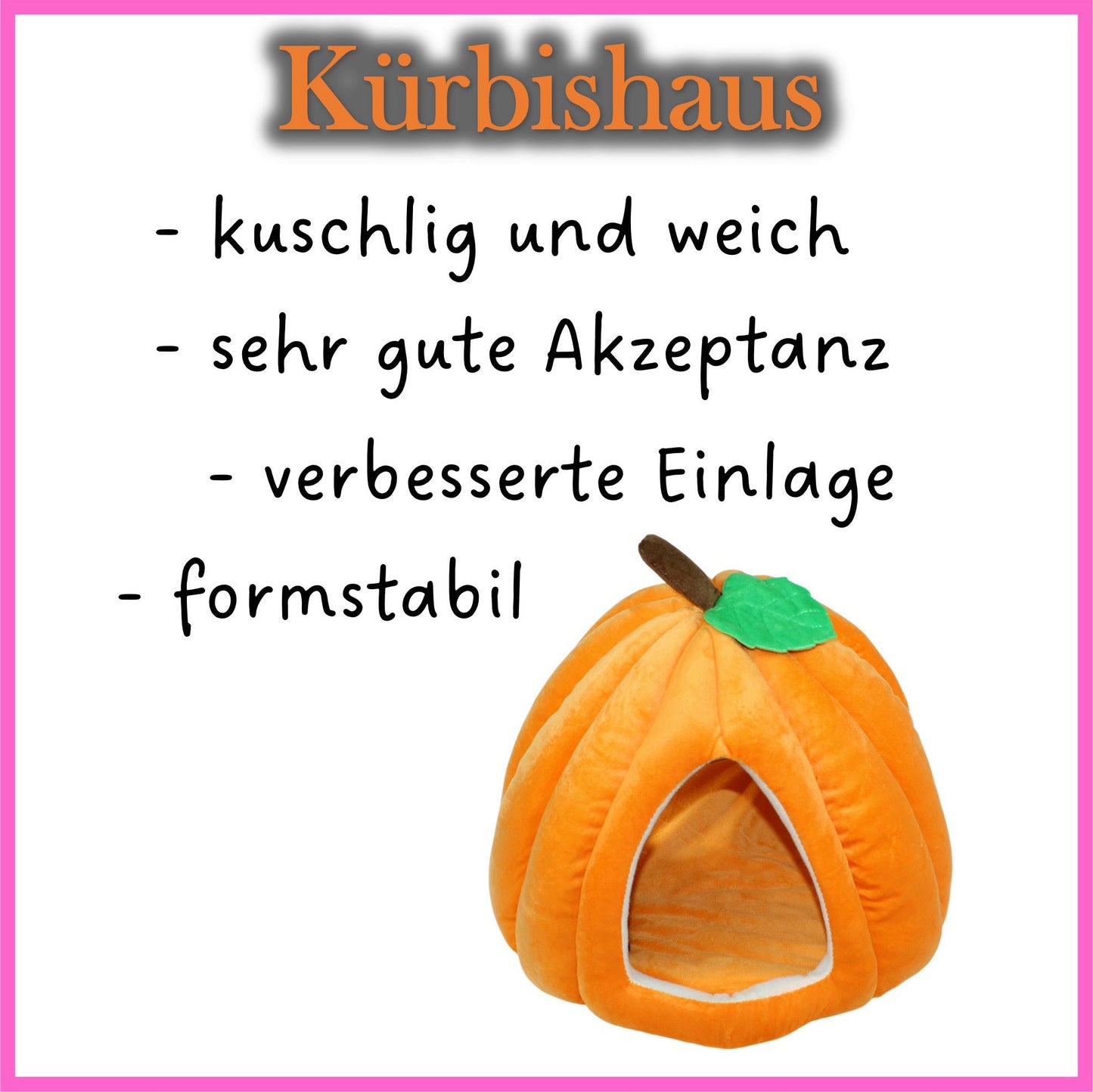 🏠🎃 Kürbishaus – Das Kuschelparadies für deine Meerschweinchen