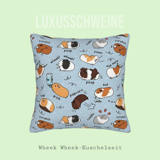 🛋️ Kissen „Meeri Poop Blau“ – Der humorvolle Hingucker für dein Zuhause
