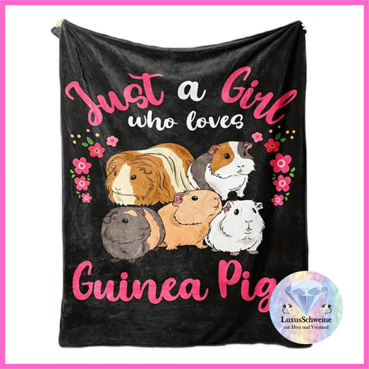 Kuscheldecke - Just a Girl